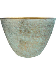 Кашпо Indoor pottery planter ryan shiny blue (per 2 шт.)