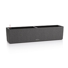 Кашпо Lechuza Balconera Stone 100 (графитовый черный)