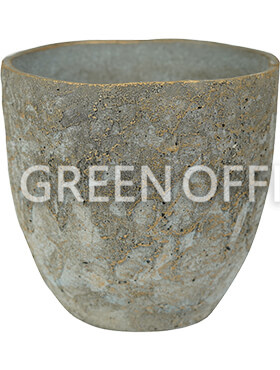 Кашпо Indoor pottery pot jens grey (per 2 шт.)