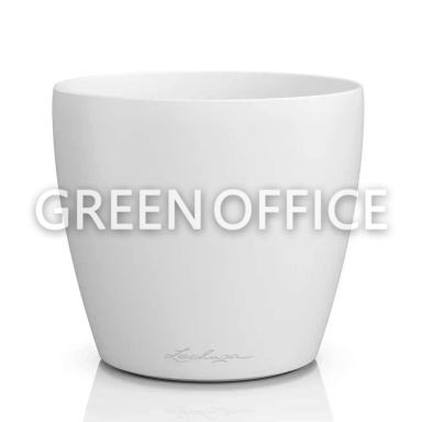 Кашпо Lechuza Classico Color DECO (белый) - Фото 1