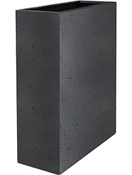 Кашпо Grigio divider anthracite-concrete