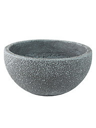 Кашпо Sebas (concrete) bowl grey