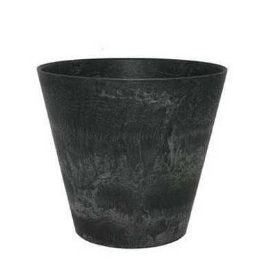 Кашпо Artstone claire pot black