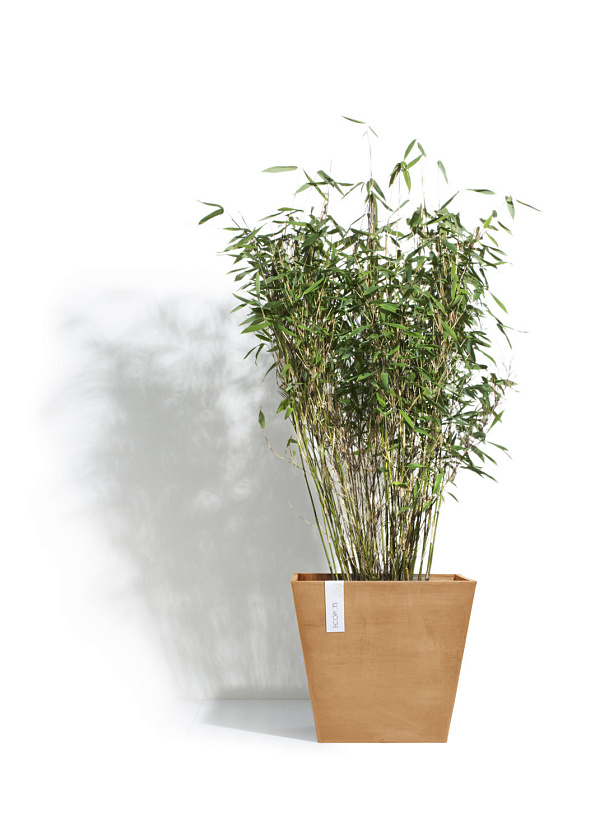 Кашпо Экопотс Роттердам терракотовое_