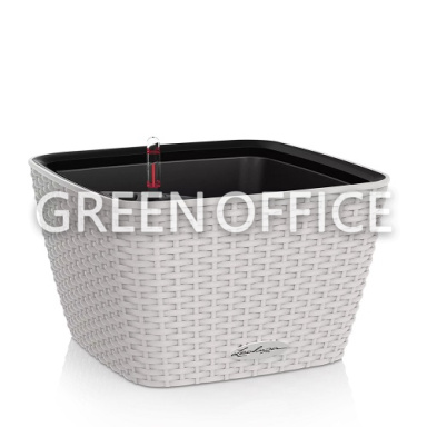 Кашпо Lechuza Bacino Cottage (светло-серый) - Фото 1