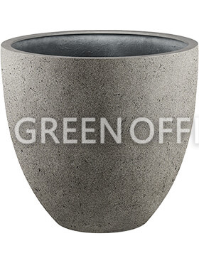 Кашпо Grigio egg pot natural-concrete