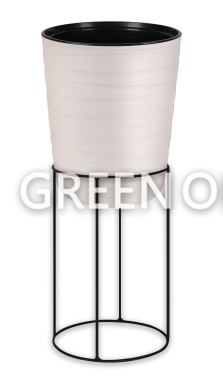 Кашпо Урбан на подставке (пудра) - Фото 1