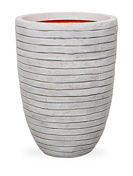 Кашпо Capi nature row nl vase vase elegant low ivory
