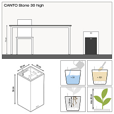 КАШПО Лечуза Канто Стоун высокий (графитовый черный)_11