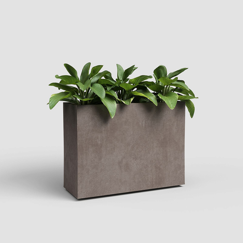 Кашпо Артевази Сидней Дивайдер серо-коричневый_