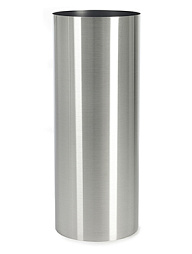 Кашпо Parel column stainless steel brushed unlaquered on felt (1,2mm)