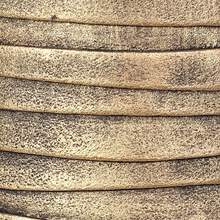 Кашпо Роу Высокое золотое_1