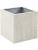 Кашпо Grigio cube antique white-concrete 2 - Фото 1