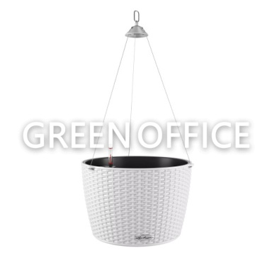 Кашпо Lechuza Nido Cottage большой (белый) - Фото 1