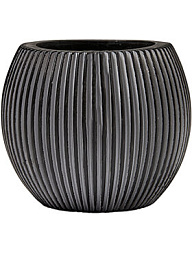 Кашпо Capi nature vase ball groove i black