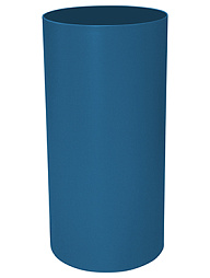 Кашпо Stiel standard on ring colour ral 5019 matt (waterproof)