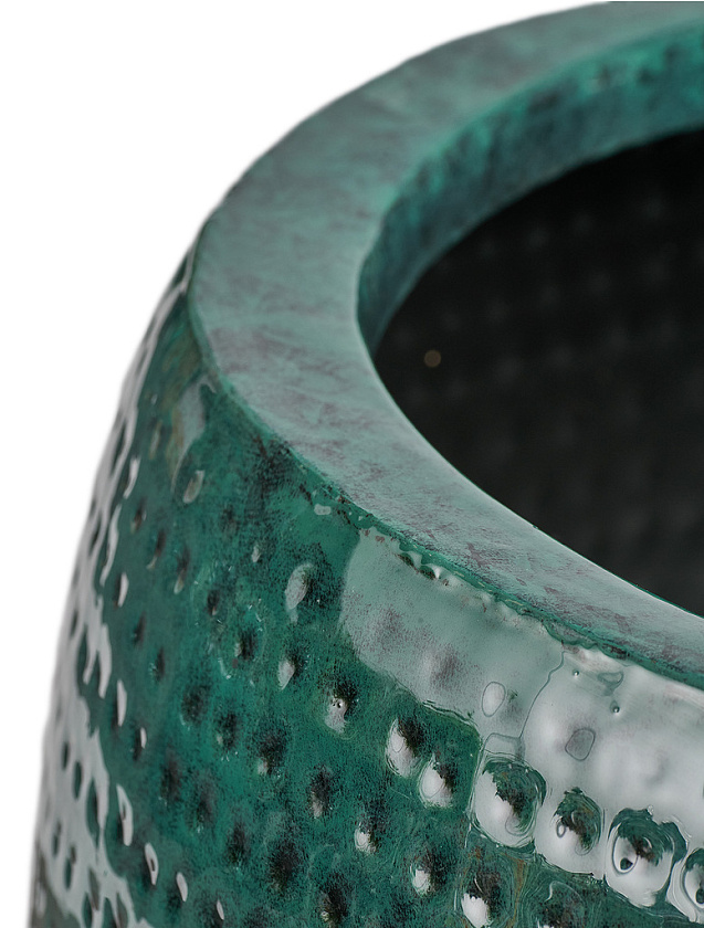 Кашпо Эффектори Рон Чаша Классик Зелёно-голубой Нефрит (эмаль)_4
