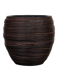 Кашпо Capi nature vase elegant i loop brown