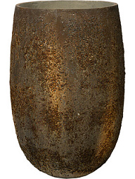 Кашпо Oyster belon, imperial brown