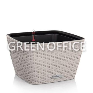 Кашпо Lechuza Bacino Cottage (песочный) - Фото 1