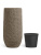 Кашпо Эффектори Терра Высокий конус серый беж - Фото 12