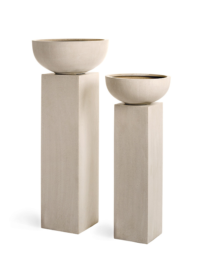 Колонна Эффектори Бетон белый песок_10