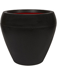 Кашпо Capi urban smooth nl vase tapering round ii black