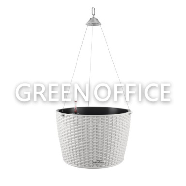 Кашпо Lechuza Nido Cottage большой (светло-серый) - Фото 1