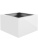 Кашпо Argento low cube shiny white - Фото 1