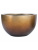 Кашпо Metallic silver leaf bowl matt honey - Фото 1