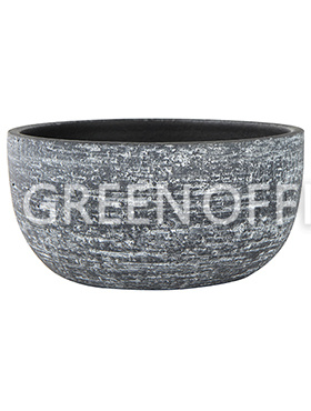 Кашпо Indoor pottery bowl karlijn anthracite