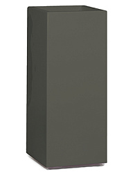 Кашпо Premium tower column quartz grey