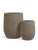 Кашпо Эффектори Терра Чаша Мидл серый беж - Видео миниатюра 1