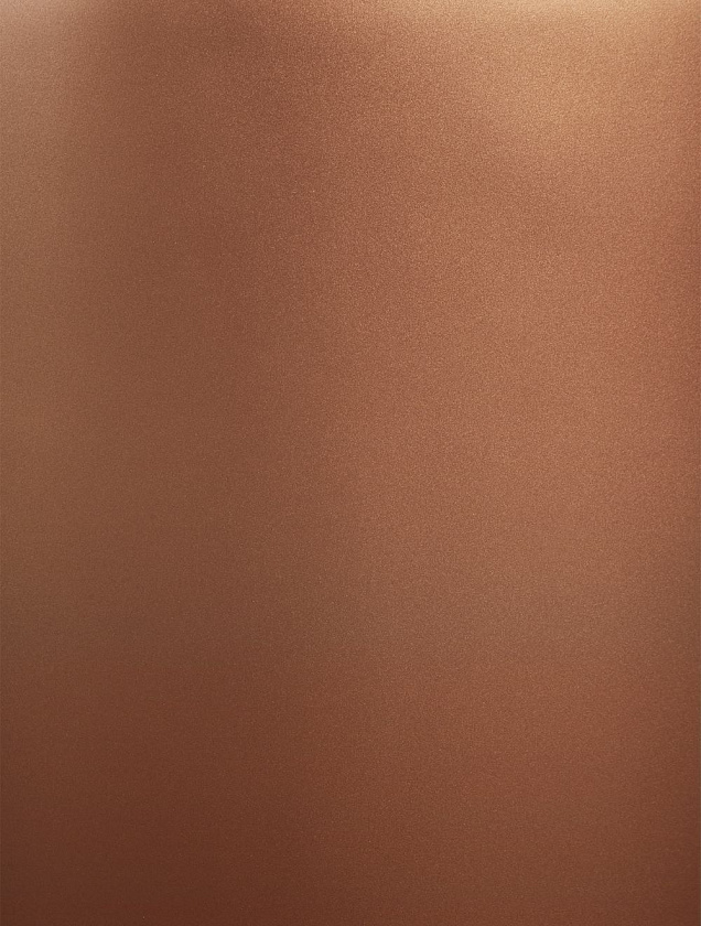 Кашпо Эффектори Металл высокий округлый конус лаковое темное золото_11