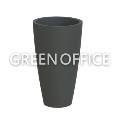 Кашпо Артевази Havana Natural высокое антрацит - Фото 1