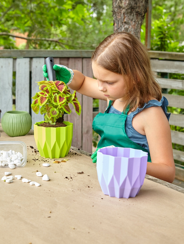 Кашпо Геометрия (Лаванда)_2