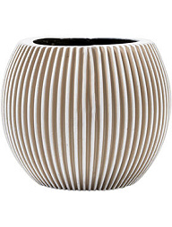 Кашпо Capi nature vase ball groove i ivory