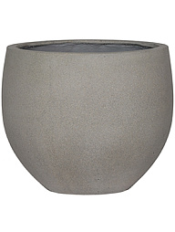 Кашпо Stone orb brushed cement