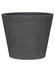 Кашпо Stone bucket laterite grey