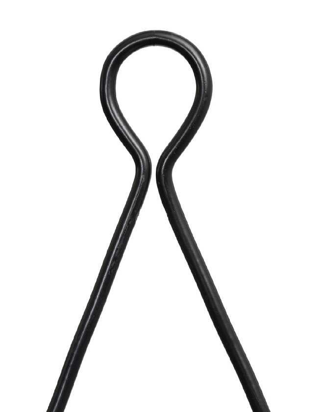 Кашпо Эффектори Бетон Полусфера подвесная Темно-серый бетон_3