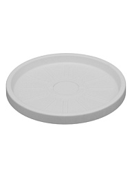 Поддон Pure® round saucer white