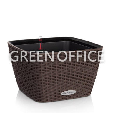 Кашпо Lechuza Bacino Cottage (коричневый) - Фото 1