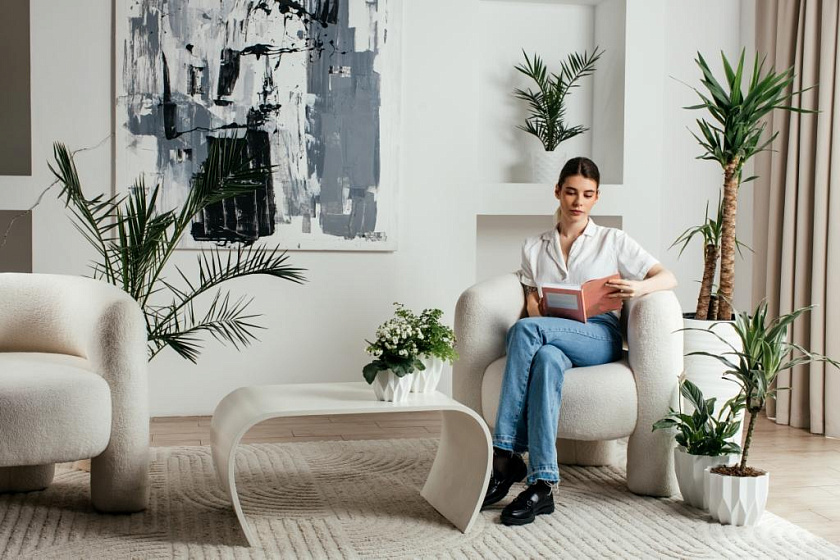 Кашпо Геометрия (Белый)_3