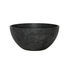 Кашпо Artstone fiona bowl black